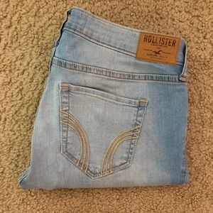 Hollister Light Wash Skinny Jeans